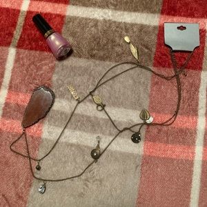 Vintage AEO Geode Necklace